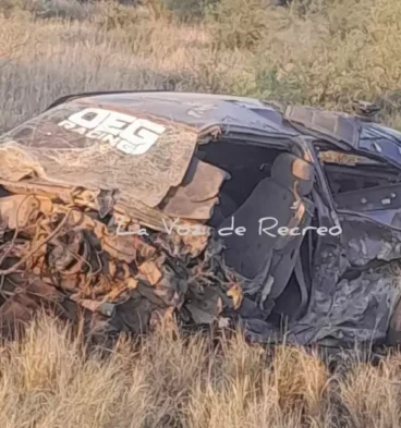 Accidente fatal en REcreo