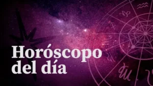 Horoscopo de hoy