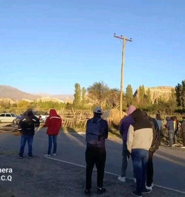 Corral quemando