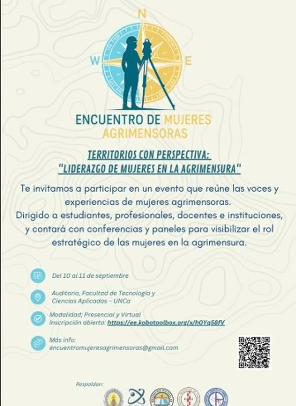mujeres agrimensoras