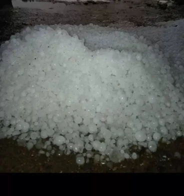 granizo en santa rosa