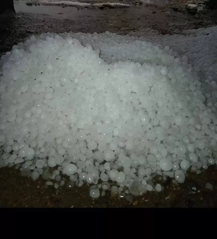 granizo en santa rosa