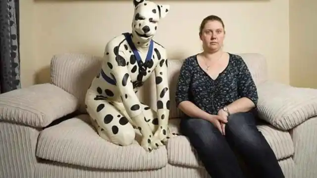 hombre perro
