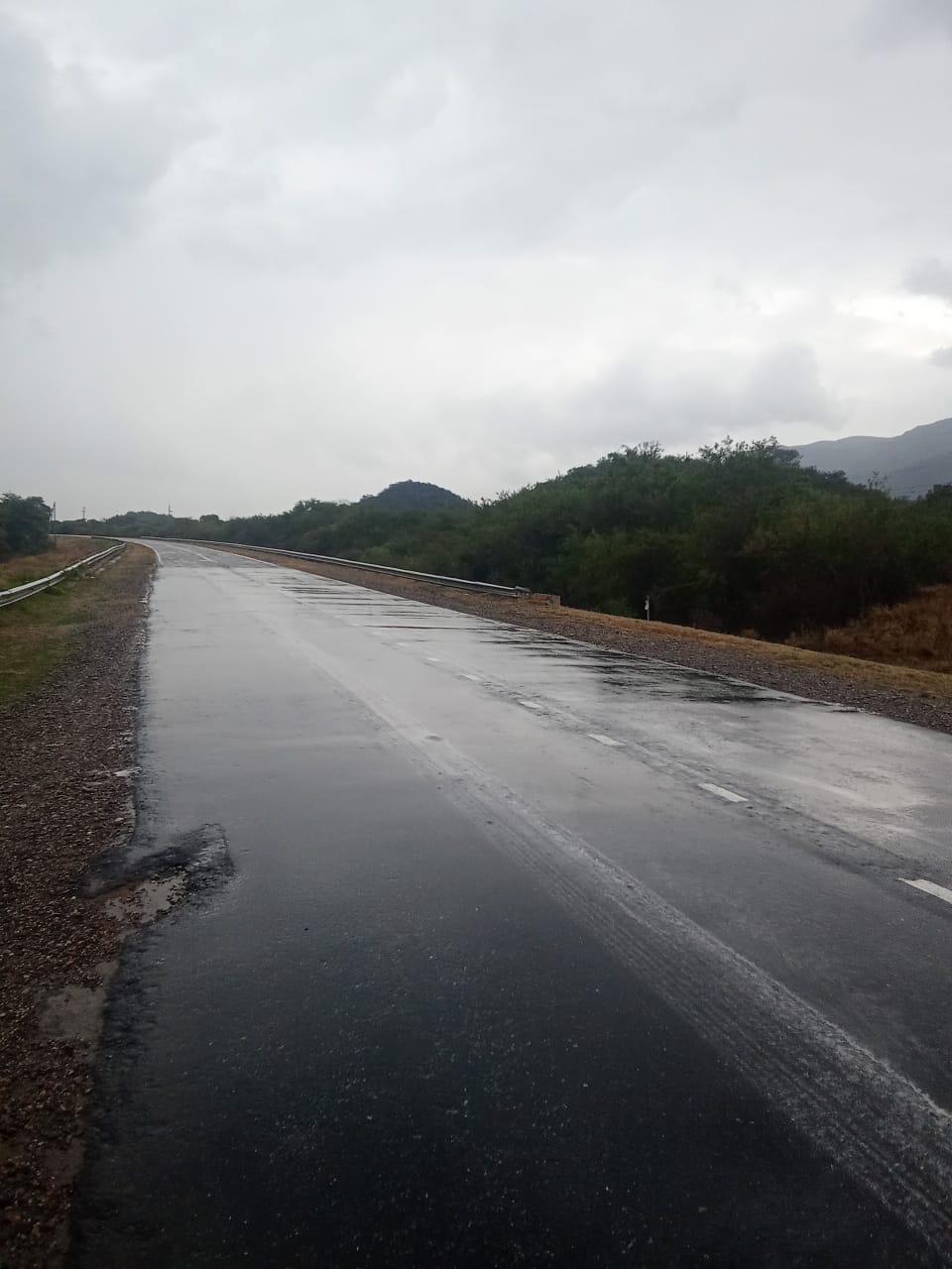 lluvia ruta 38