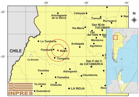 sismo en catamarca