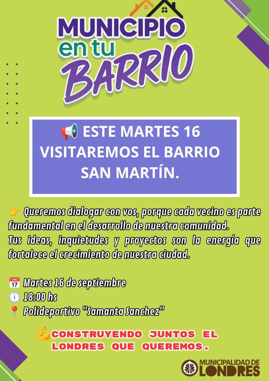 MUNICIPIO EN TU BARRIO