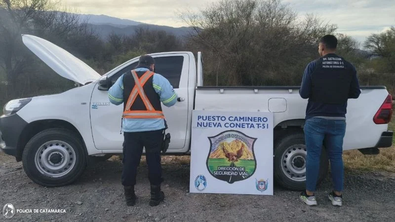 secuestro camioneta clonada