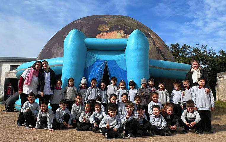 planetario movil en londres