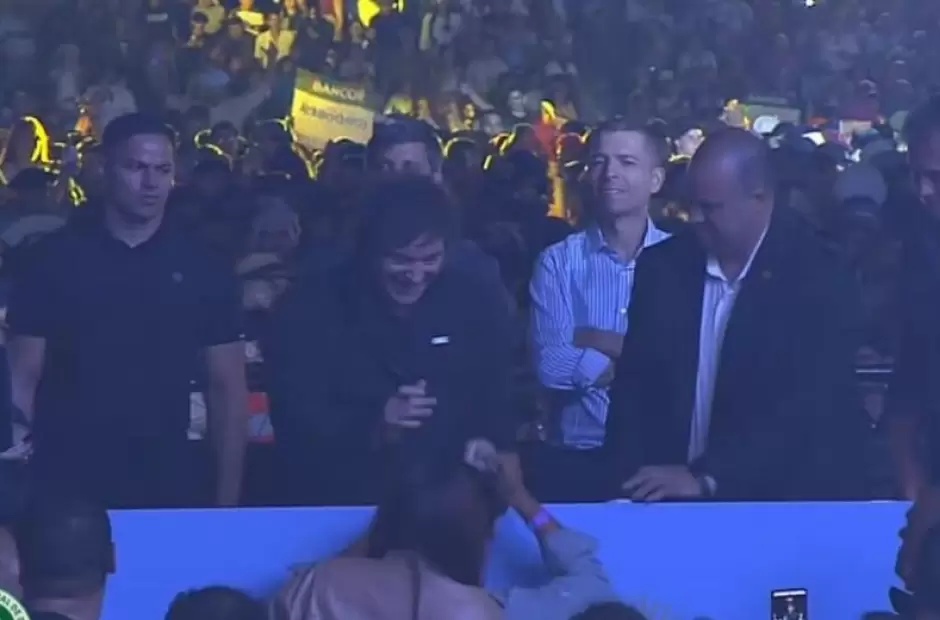 milei en jesus maria