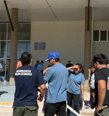 bomberos en terminal de belen