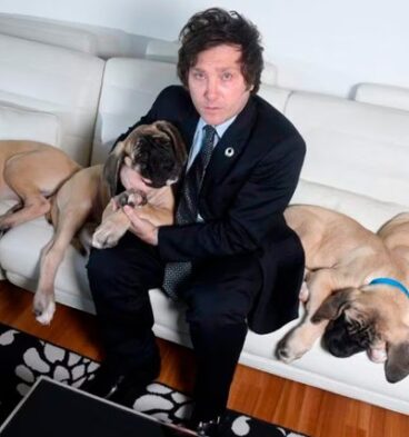 milei perro