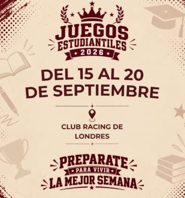 juegos estudiantiles 2026