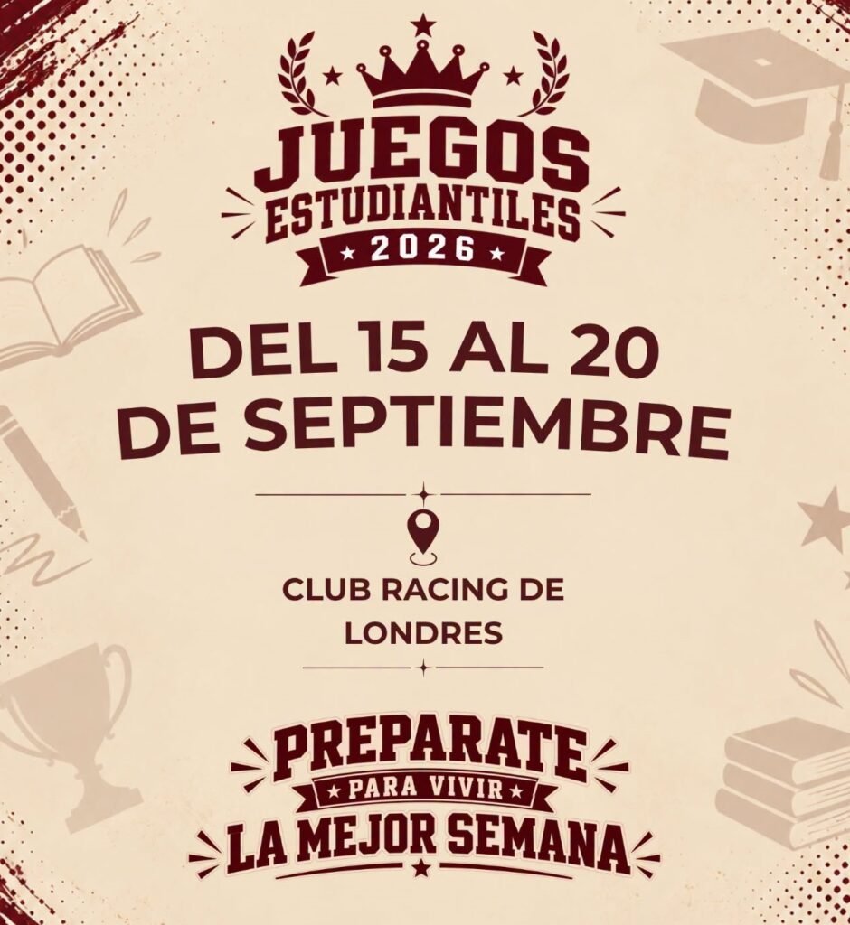 juegos estudiantiles 2026