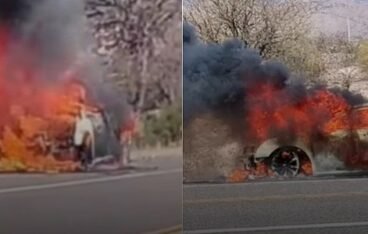 auto belen incendio