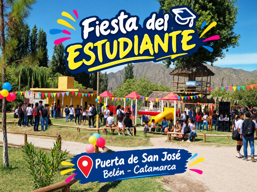 fiesta del estudiante en puerta de san jose belen