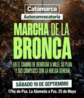 marcha de la bronca